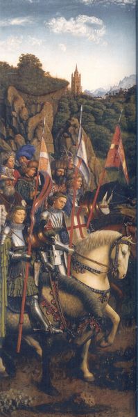 Jan Van Eyck The Ghent Altarpiece: Knights of Christ